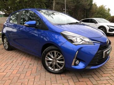 SPOTICAR Toyota Yaris 1.5 Vvt-i Icon Euro 6 5dr Used Car - City Car Petrol Blue - Littlehampton - 1200559230_1