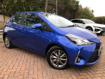 SPOTICAR Toyota Yaris 1.5 Vvt-i Icon Euro 6 5dr Used Car - City Car Petrol Blue - Littlehampton - 1200559230_2