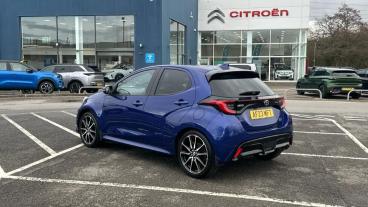 SPOTICAR Toyota Yaris 1.5 Vvt-h Gr Sport E-cvt Euro 6 (s/s) 5dr Used Car - City Car Hybrid Blue - Newport - 1200577282_5