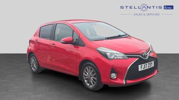 SPOTICAR Toyota Yaris 1.0 Vvt-i Icon Euro 6 5dr Used Car - City Car Petrol Red - Leicester - 1200590566_1