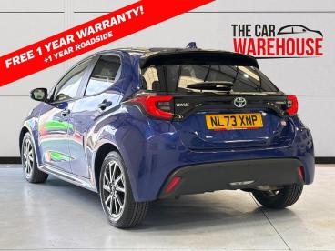SPOTICAR Toyota Yaris 1.5 Vvt-h Design E-cvt Euro 6 (s/s) 5dr Used Car - City Car Hybrid Blue - Swansea - 1200613173_2