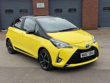 SPOTICAR Toyota Yaris 1.5 Vvt-h Yellow Bi-tone Limited Edition E-cvt Eur Used Car - City Car Hybrid Yellow - Billinghay - 1200620165_1