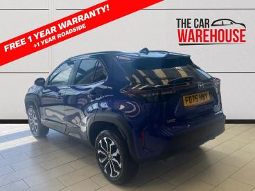 SPOTICAR Toyota Yaris 1.5 Vvt-h Design E-cvt Euro 6 (s/s) 5dr Used Car - City Car Hybrid Blue - Bridgend - 1200624631_2