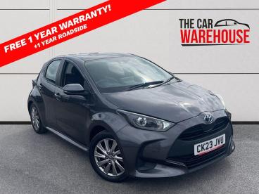 SPOTICAR Toyota Yaris 1.5 Vvt-h Icon E-cvt Euro 6 (s/s) 5dr Used Car - City Car Hybrid Grey - Bridgend - 1200624632_1