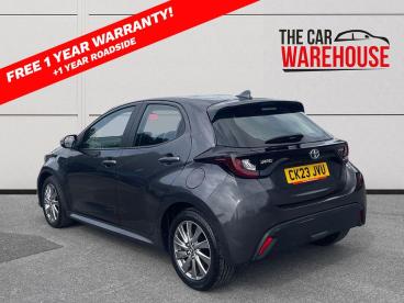 SPOTICAR Toyota Yaris 1.5 Vvt-h Icon E-cvt Euro 6 (s/s) 5dr Used Car - City Car Hybrid Grey - Bridgend - 1200624632_2