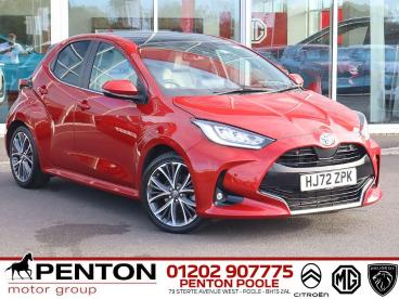 SPOTICAR Toyota Yaris 1.5 Vvt-h Excel E-cvt Euro 6 (s/s) 5dr Used Car - City Car Hybrid Red - Poole - 1200636891_1