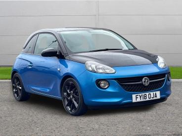 SPOTICAR Vauxhall Adam 1.2i Energised Black Jack Euro 6 3dr Used Car - City Car Petrol Blue - Worksop - 1200576465_1