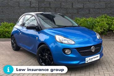 SPOTICAR Vauxhall Adam 1.2i Griffin Euro 6 3dr Used Car - City Car Petrol Blue - Rugby - 1200620937_1