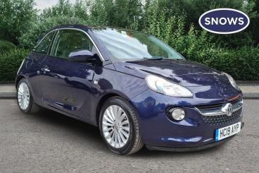 SPOTICAR Vauxhall Adam 1.2i Glam Euro 6 3dr Used Car - City Car Petrol Blue - Basingstoke - 1200639687_1