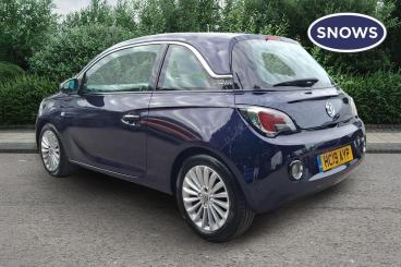 SPOTICAR Vauxhall Adam 1.2i Glam Euro 6 3dr Used Car - City Car Petrol Blue - Basingstoke - 1200639687_2