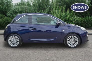 SPOTICAR Vauxhall Adam 1.2i Glam Euro 6 3dr Used Car - City Car Petrol Blue - Basingstoke - 1200639687_3
