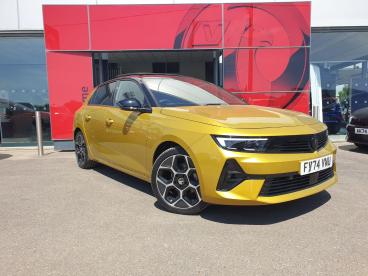 SPOTICAR Vauxhall Astra 1.2 Turbo Ultimate Euro 6 (s/s) 5dr Used Car - Saloon Petrol Yellow - Boston - 1200526794_1