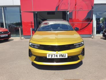 SPOTICAR Vauxhall Astra 1.2 Turbo Ultimate Euro 6 (s/s) 5dr Used Car - Saloon Petrol Yellow - Boston - 1200526794_3