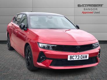 SPOTICAR Vauxhall Astra 1.2 Turbo Gs Sports Tourer Euro 6 (s/s) 5dr Used Car - Estate Petrol Red - Bangor - 1200537741_1