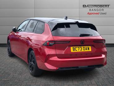 SPOTICAR Vauxhall Astra 1.2 Turbo Gs Sports Tourer Euro 6 (s/s) 5dr Used Car - Estate Petrol Red - Bangor - 1200537741_2