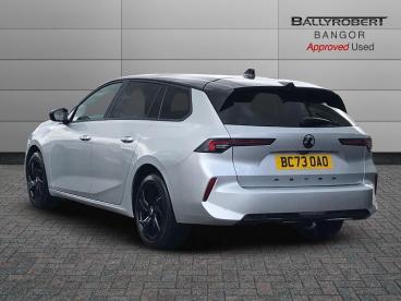 SPOTICAR Vauxhall Astra 1.2 Turbo Gs Sports Tourer Euro 6 (s/s) 5dr Used Car - Estate Petrol Silver - Bangor - 1200549215_2