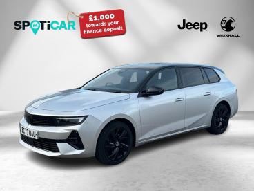 SPOTICAR Vauxhall Astra 1.2 Turbo Gs Sports Tourer Euro 6 (s/s) 5dr Used Car - Estate Petrol Silver - West Thurrock Grays - 1200557196_1