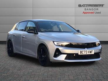 SPOTICAR Vauxhall Astra 1.2 Turbo Gs Euro 6 (s/s) 5dr Used Car - Saloon Petrol Silver - Bangor - 1200559316_1