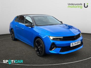 SPOTICAR Vauxhall Astra 1.2 Turbo Gs Sports Tourer Euro 6 (s/s) 5dr Used Car - Estate Petrol Blue - Sudbury - 1200565312_1
