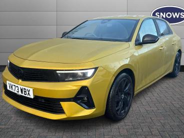 SPOTICAR Vauxhall Astra 1.2 Turbo Gs Euro 6 (s/s) 5dr Used Car - Saloon Petrol Yellow - Southampton - 1200570138_3