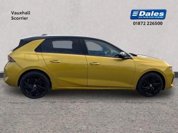 SPOTICAR Vauxhall Astra 1.2 Turbo Gs Euro 6 (s/s) 5dr Used Car - Saloon Petrol Yellow - Scorrier - 1200574522_4