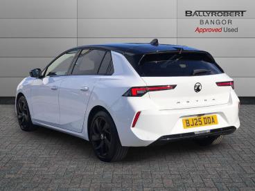 SPOTICAR Vauxhall Astra 1.2 Turbo Gs Euro 6 (s/s) 5dr Used Car - Saloon Petrol White - Bangor - 1200602629_2