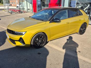 SPOTICAR Vauxhall Astra 1.2 Turbo Gs Euro 6 (s/s) 5dr Used Car - Saloon Petrol Yellow - Boston - 1200631370_4
