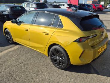 SPOTICAR Vauxhall Astra 1.2 Turbo Gs Euro 6 (s/s) 5dr Used Car - Saloon Petrol Yellow - Boston - 1200631370_5