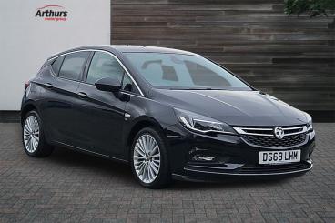 SPOTICAR Vauxhall Astra 1.6i Turbo Gpf Elite Nav Euro 6 (s/s) 5dr Used Car - Saloon Petrol Black - Newtown - 1200633292_1