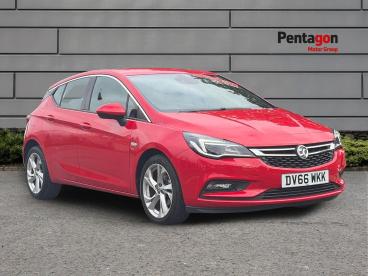 SPOTICAR Vauxhall Astra 1.4i Turbo Sri Nav Euro 6 5dr Used Car - Saloon Petrol Red - Lincoln - 1200635696_1