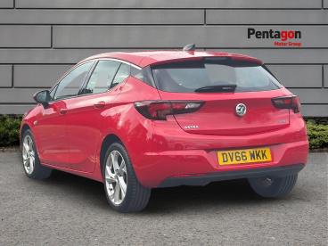 SPOTICAR Vauxhall Astra 1.4i Turbo Sri Nav Euro 6 5dr Used Car - Saloon Petrol Red - Lincoln - 1200635696_2