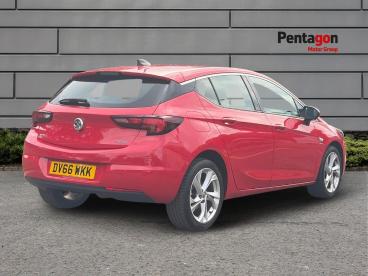 SPOTICAR Vauxhall Astra 1.4i Turbo Sri Nav Euro 6 5dr Used Car - Saloon Petrol Red - Lincoln - 1200635696_4