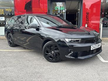 SPOTICAR Vauxhall Astra 1.2 Turbo Gs Sports Tourer Euro 6 (s/s) 5dr Used Car - Estate Petrol Black - Slough - 1200636275_1