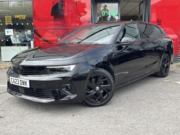 SPOTICAR Vauxhall Astra 1.2 Turbo Gs Sports Tourer Euro 6 (s/s) 5dr Used Car - Estate Petrol Black - Slough - 1200636275_3