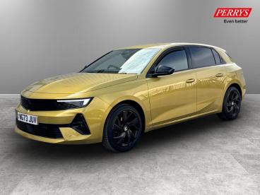 SPOTICAR Vauxhall Astra 1.2 Turbo Gs Euro 6 (s/s) 5dr Used Car - Saloon Petrol Yellow - Barnsley - 1200639956_3
