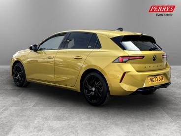 SPOTICAR Vauxhall Astra 1.2 Turbo Gs Euro 6 (s/s) 5dr Used Car - Saloon Petrol Yellow - Barnsley - 1200639956_5