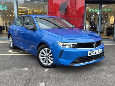 SPOTICAR Vauxhall Astra 1.2 Turbo Design Euro 6 (s/s) 5dr Used Car - Saloon Petrol Blue - Slough - 1200643263_1