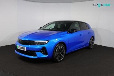 SPOTICAR Vauxhall Astra Astra-e 54kwh Ultimate Auto 5dr Used Car - Saloon Electric Blue - Uk - 1200541166_3