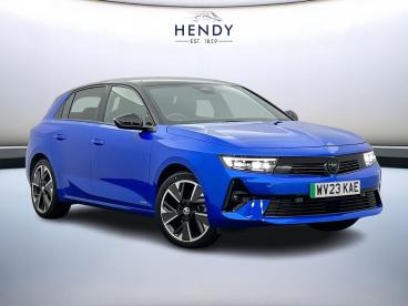 SPOTICAR Vauxhall Astra Astra-e 54kwh Ultimate Auto 5dr Used Car - Saloon Electric Blue - Salisbury - 1200548626_1