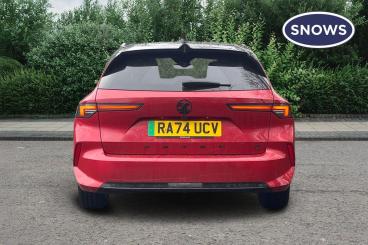 SPOTICAR Vauxhall Astra Astra-e 54kwh Ultimate Sports Tourer Auto 5dr Used Car - Estate Electric Red - Basingstoke - 1200555243_4