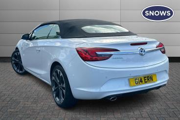 SPOTICAR Vauxhall Cascada 1.4i Turbo Elite Euro 6 (s/s) 2dr Used Car - Saloon Petrol White - Eastleigh - 1200554296_2