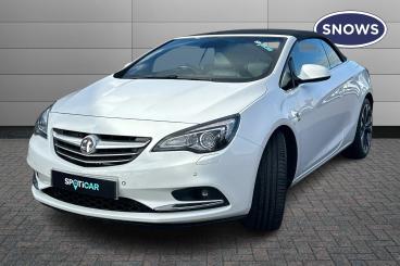 SPOTICAR Vauxhall Cascada 1.4i Turbo Elite Euro 6 (s/s) 2dr Used Car - Saloon Petrol White - Eastleigh - 1200554296_3