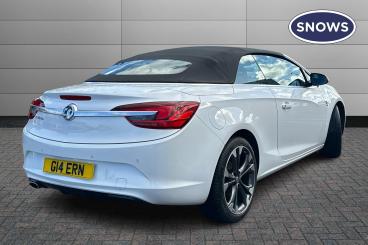 SPOTICAR Vauxhall Cascada 1.4i Turbo Elite Euro 6 (s/s) 2dr Used Car - Saloon Petrol White - Eastleigh - 1200554296_4