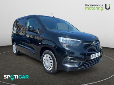 SPOTICAR Vauxhall Combo 1.5 Turbo D 2300 Pro L1 H1 Euro 6 (s/s) 5dr Used Car - Commercial Vehicle Diesel Black - Clacton-on-sea - 1200619377_1