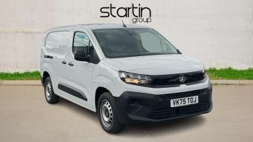 SPOTICAR Vauxhall Combo 1.5 Turbo D 2300 Prime-plus Xl Panel Van Lwb Euro Used Car - Commercial Vehicle Diesel White - Redditch - 1200627661_1