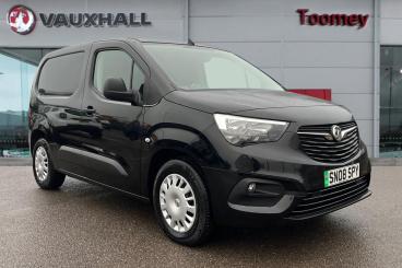 SPOTICAR Vauxhall Combo Combo-e 2300 50kwh Sportive Auto L2 H1 6dr Used Car - Commercial Vehicle Electric Black - Basildon - 1200558772_1