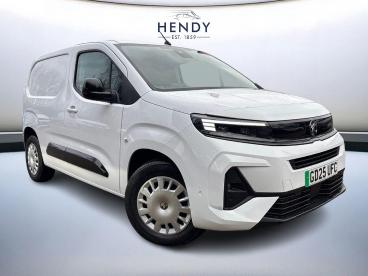 SPOTICAR Vauxhall Combo Combo-e 52kwh Pro Auto Swb 5dr (7.4kw Charger) Used Car - Commercial Vehicle Electric White - Tonbridge - 1200569194_1