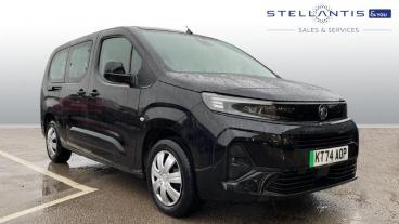 SPOTICAR Vauxhall Combo Life Combo-e Life 52kwh Design Xl Mpv Auto 5dr (7.4kw Charger) Used Car - Mpv Electric Black - Preston - 1200561235_1