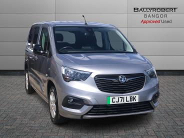 SPOTICAR Vauxhall Combo Life Combo-e Life 50kwh Se Auto 5dr (5 Seat, 7.4kw Charger) Used Car - Mpv Electric Grey - Bangor - 1200592463_1