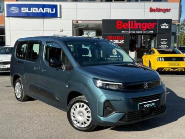 SPOTICAR Vauxhall Combo Life Combo-e Life 52kwh Design Xl Mpv Auto 5dr (7.4kw Charger) Used Car - Mpv Electric Blue - Wantage - 1200594525_1